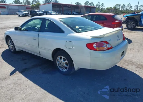 2002 Toyota Camry Solara Se из США, поврежденный, VIN 2T1CE22P52C007457